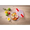 Посуда для микроволновки Pyrex Cook&Store, с крышкой, стекло, прозрачная, 26x23 см, 2.3 л