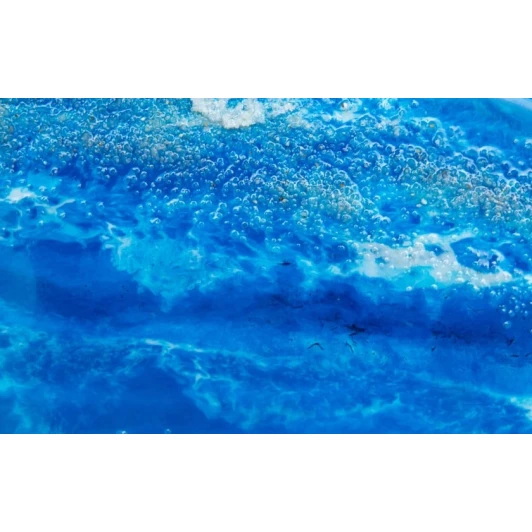 Panno Art by Ulviya Kakhramanova Dəniz dibi, epoksid qatran/teksturlu pasta, 70 sm