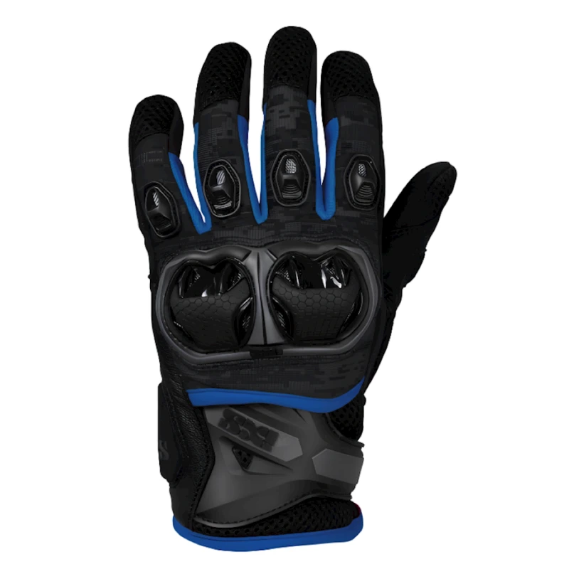 Мотоперчатки iXS Montevideo Air X40449-394, размер XL, черные/синие Мотоперчатки iXS Montevideo Air X40449-394, размер XL, черные/синие