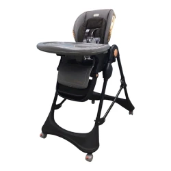 Uşaqlar üçün yedizdirmə oturacağı Burbay TB-05117G, boz, 88x56x26 sm, 4 ay+