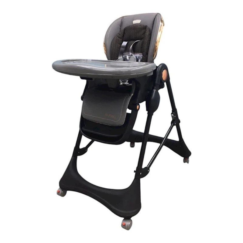 Uşaqlar üçün yedizdirmə oturacağı Burbay TB-05117G, boz, 88x56x26 sm, 4 ay+