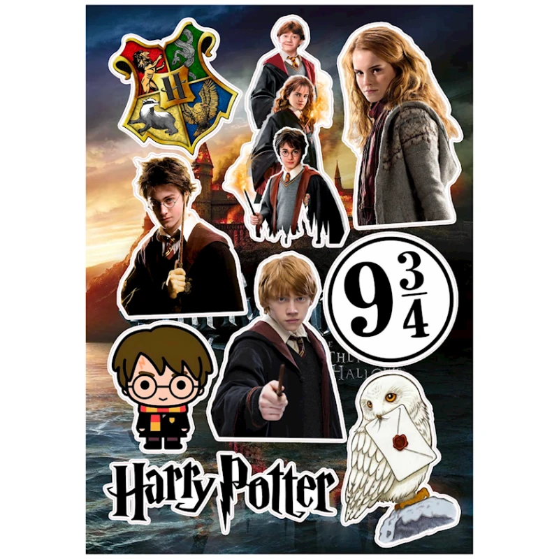 Yapışdırmalar dəsti Harry Potter, 9 əd