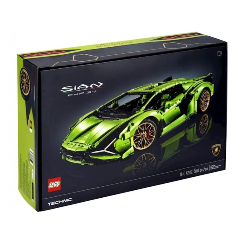 Konstruktor LEGO Technic Lamborghini Sián FKP 42115, 18+ yaş, 3696 hissə