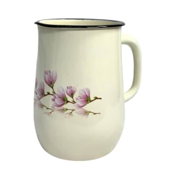 Кувшин Новомосковская Посуда Magnolia I2311.2, металл/эмаль, бежевый, 2.5 л Кувшин Новомосковская Посуда Magnolia I2311.2, металл/эмаль, бежевый, 2.5 л