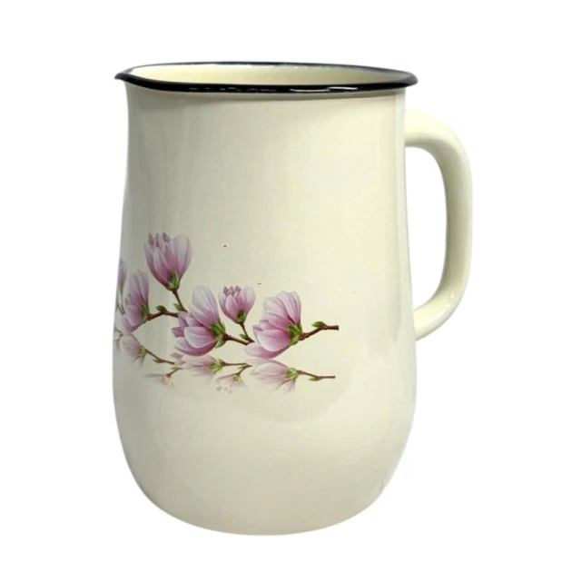 Кувшин Новомосковская Посуда Magnolia I2311.2, металл/эмаль, бежевый, 2.5 л Кувшин Новомосковская Посуда Magnolia I2311.2, металл/эмаль, бежевый, 2.5 л