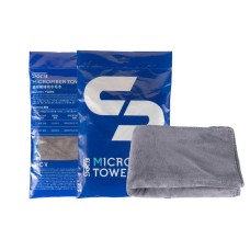 Avtomobil üçün mikrofiber dəsmal SGCB, boz, 40x60 sm, 400q/m2 - sggd072