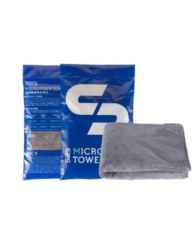 Avtomobil üçün mikrofiber dəsmal SGCB, boz, 40x60 sm, 400q/m2 - sggd072