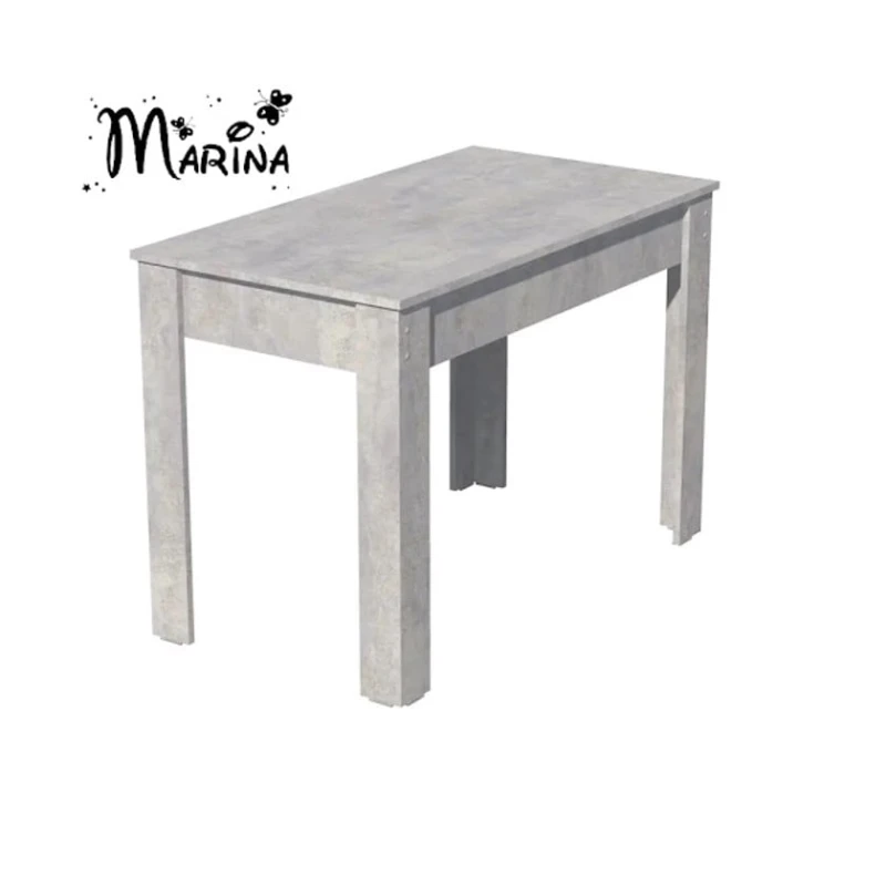 Обеденный стол Marina 3563_M25StolmaxiStulBet, ЛДСП, 75x60x110 см, серый Обеденный стол Marina 3563_M25StolmaxiStulBet, ЛДСП, 75x60x110 см, серый