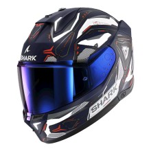 Motosikl dəbilqəsi Shark Skwal i3 Linik HE0823EBWRXL, ölçü XL, göy
