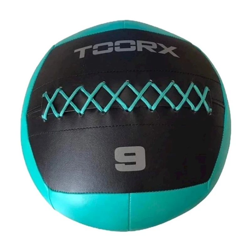 Медицинский мяч Torxx AHF-230, голубой/черный, 35 см