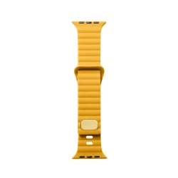 Kəmər ShinyTECH SW504 Apple Watch 45mm üçün Yellow