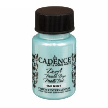 Akril boya-metallik Cadence Dora Metallic Paint 153 Mint 50 ml