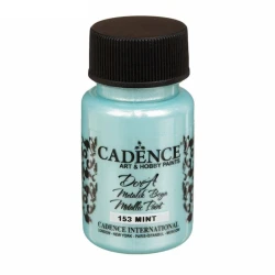 Акриловая краска-металлик Cadence Dora Metallic Paint 153 Mint 50 мл
