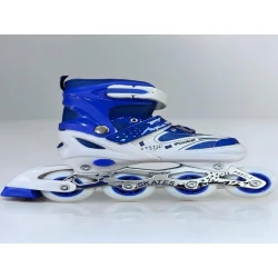 Roliklər RB 8101CM-01, ölçü 34-37, ağ/göy