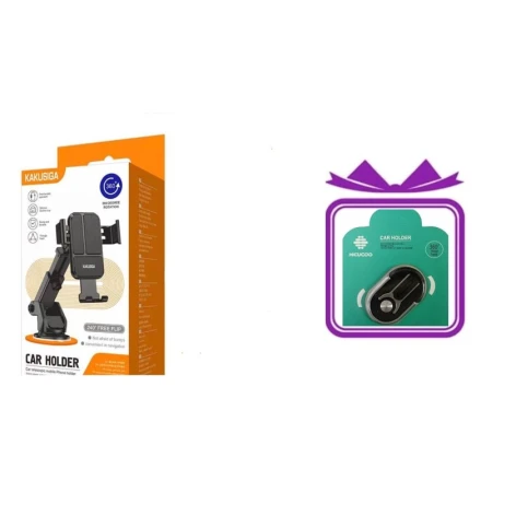 Автомобильный держатель Kakusiga 240 Free Flip + Hicucoo В подарок
