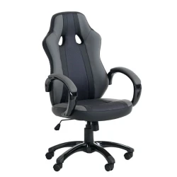 Игровое кресло JYSK Aggestrup, Серый/Черный