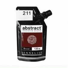 Akril boya Sennelier Abstract 211 Burnt Sienna, 120 ml