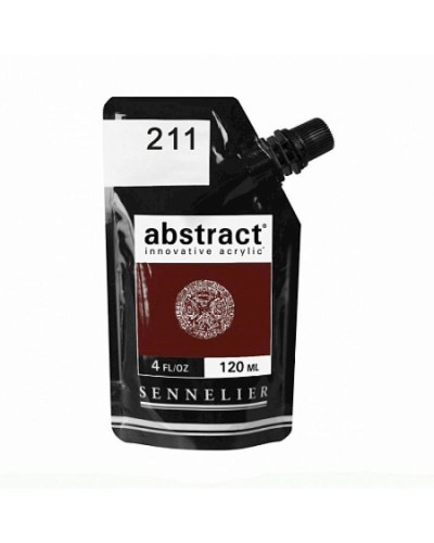 Akril boya Sennelier Abstract 211 Burnt Sienna, 120 ml