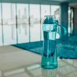 Спортивная бутылка для воды, стекло, 750 мл