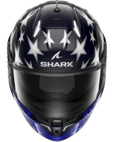 Motosikl dəbilqəsi Shark Unisex Skwal i3 US Flag BRW, Blue Red White, ölçü S