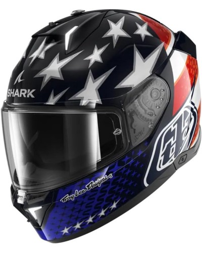 Motosikl dəbilqəsi Shark Unisex Skwal i3 US Flag BRW, Blue Red White, ölçü S