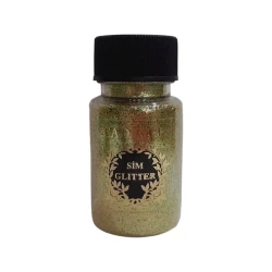 Сухие блестки Cadence Glitter Powder Yello Green, 45 мл