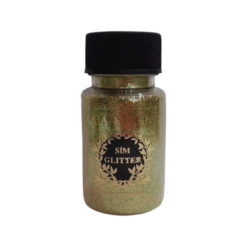 Сухие блестки Cadence Glitter Powder Yello Green, 45 мл