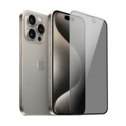 Qoruyucu şüşə Wiwu iPrivacy Apple iPhone 15 Pro üçün