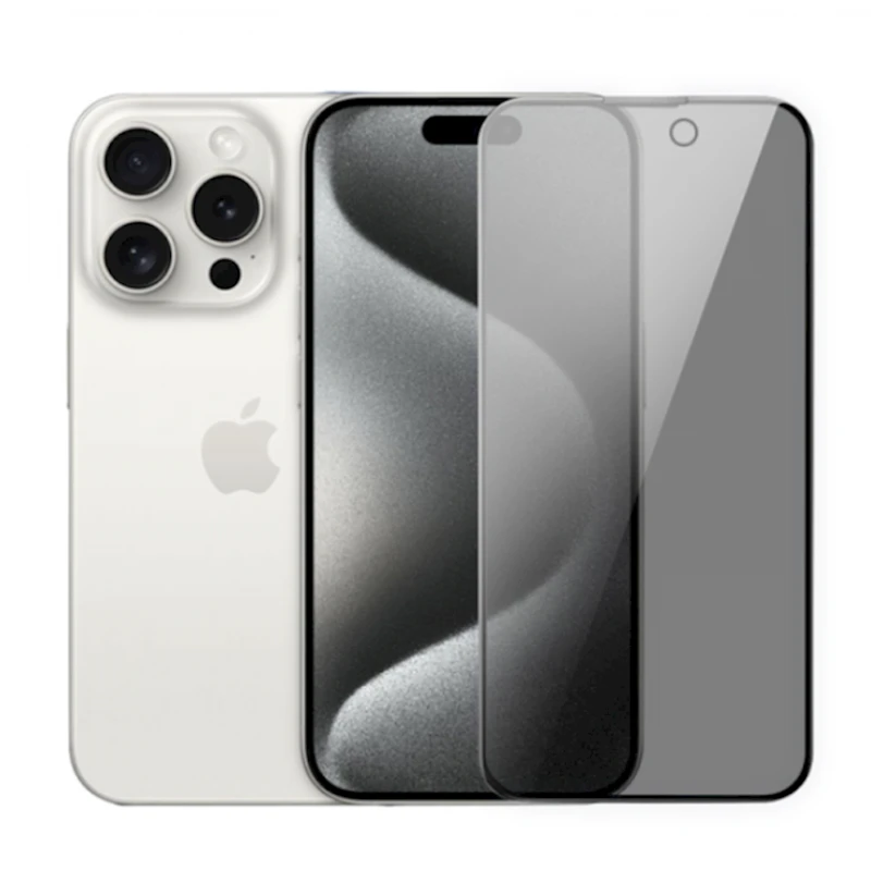 Qoruyucu şüşə Wiwu iPrivacy Apple iPhone 15 Pro üçün