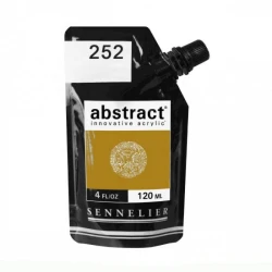 Akril boya Sennelier Abstract 252 Yellow Ochre, oxra sarı, 120 ml