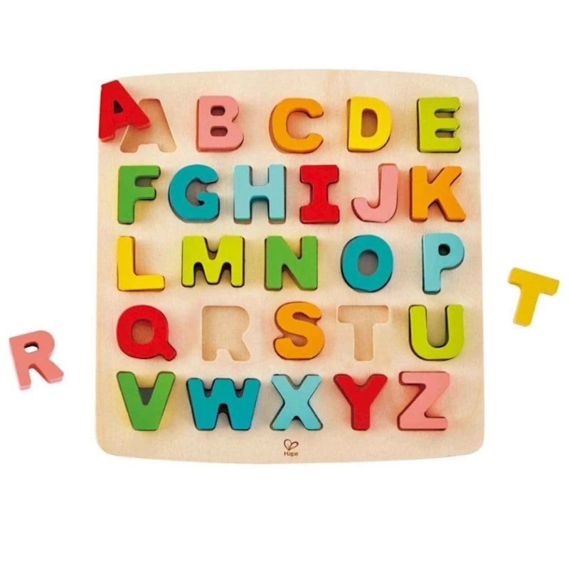 Развивающая игра Hape Chunky Alphabet Puzzle, 3+ лет Развивающая игра Hape Chunky Alphabet Puzzle, 3+ лет