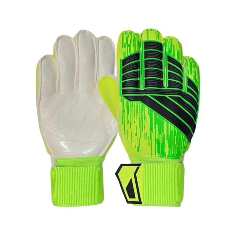 Вратарские перчатки Kahnsport_318, латекс, зеленые, размер 7