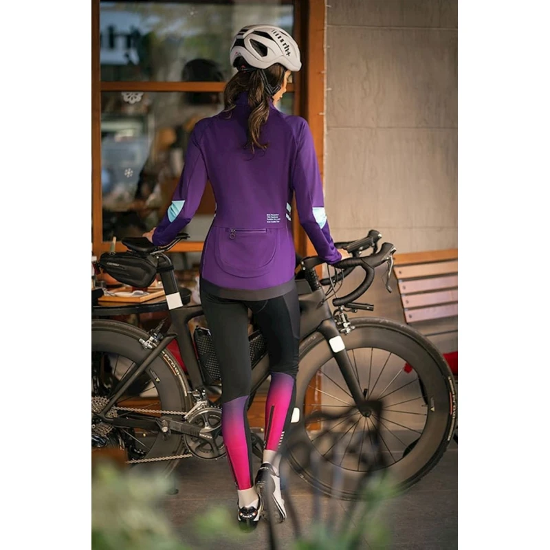 Велоштаны женские Santic WL1C04133Z, черный, нейлон/спандекс, размер M