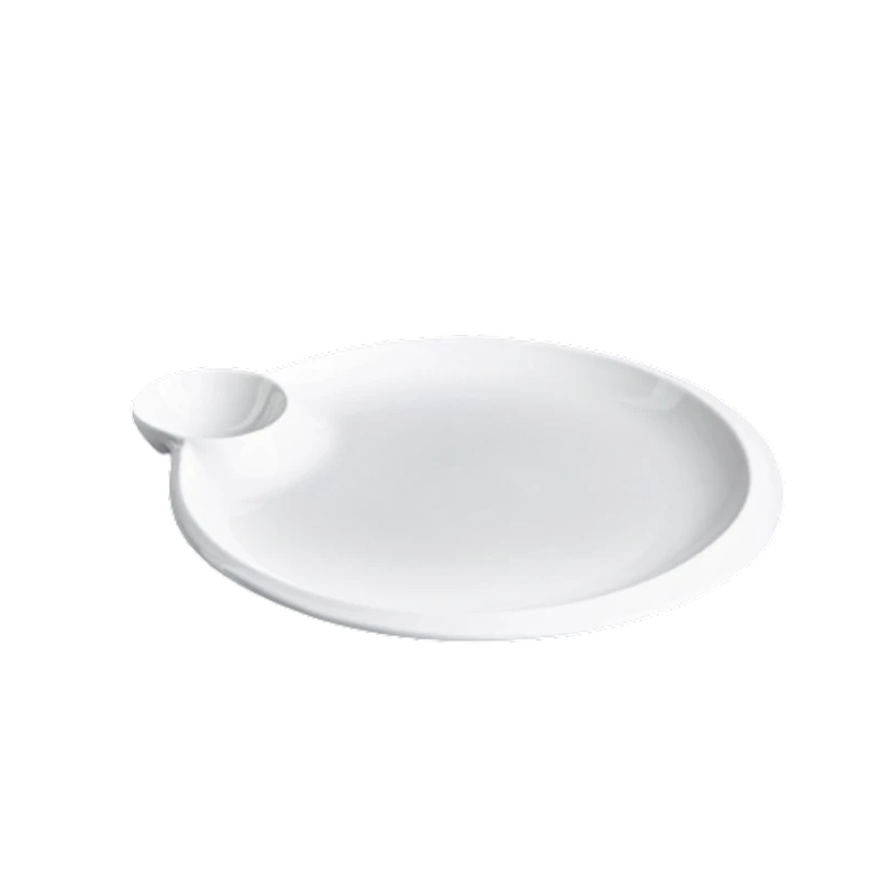 Тарелка Wilmax Teona WL‑992579/A, круглая, 6 шт, 20 см, фарфор, белая