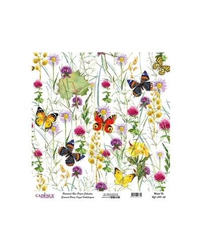 Dekupaj üçün universal düyü kağızı Cadence 30x32, UC-098-30