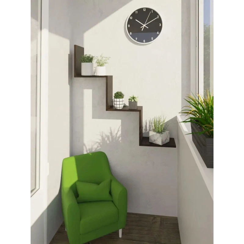 Rəf, 30x20x122 sm, LDSP, venge