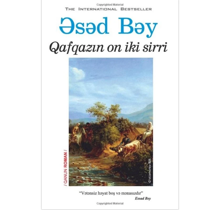 Книга Qafqazın on iki sirri, автор Əsəd Bəy Книга Qafqazın on iki sirri, автор Əsəd Bəy