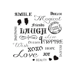 Трафарет Cadence Home Decor Midi Serie HDM-55, 25х25