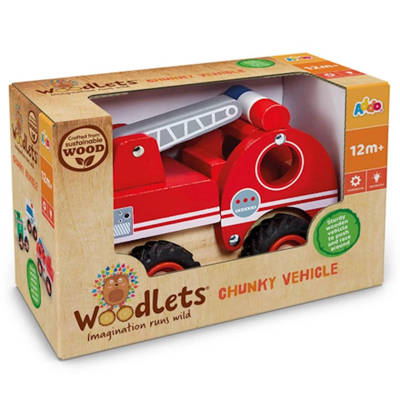 Деревянная игрушка Addo Play Ltd Chunky Vehicles 312-16165-B, товар в ассортименте Деревянная игрушка Addo Play Ltd Chunky Vehicles 312-16165-B, товар в ассортименте