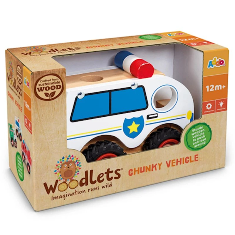 Деревянная игрушка Addo Play Ltd Chunky Vehicles 312-16165-B, товар в ассортименте Деревянная игрушка Addo Play Ltd Chunky Vehicles 312-16165-B, товар в ассортименте