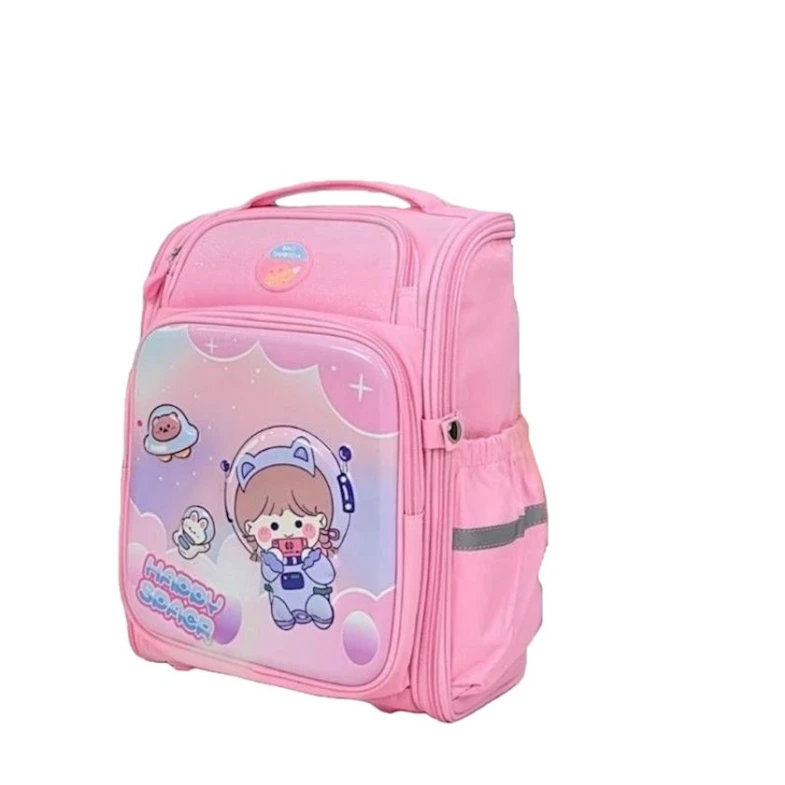 Məktəbli bel çantası Happy Space CB89SPA65, çəhrayı