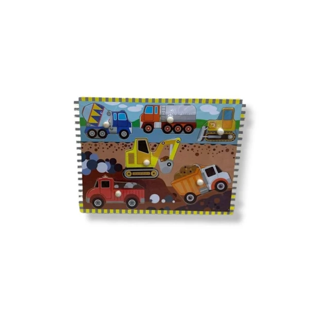 Pazl maşınlar fiqurları ilə uşaqlar üçün, 3+ yaş