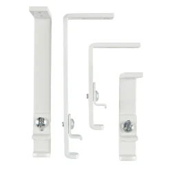 Кронштейн для карниза JYSK Fixi, 10 см, металл, белый