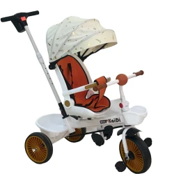 Трехколесный детский велосипед FZ-A088, белый