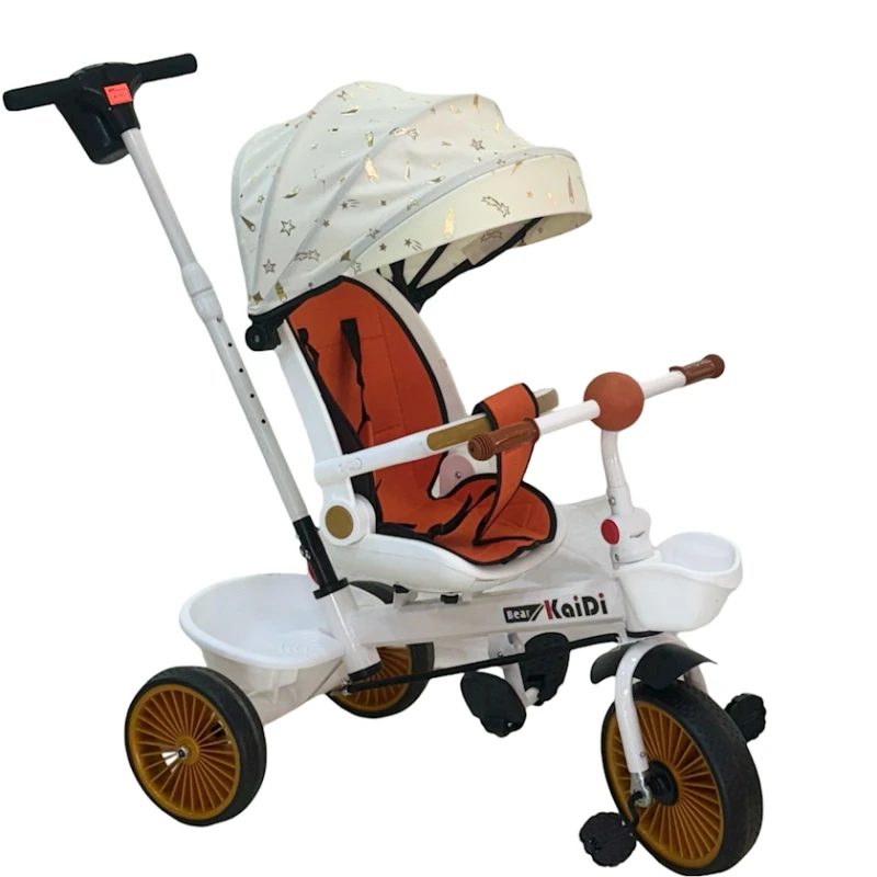 Трехколесный детский велосипед FZ-A088, белый