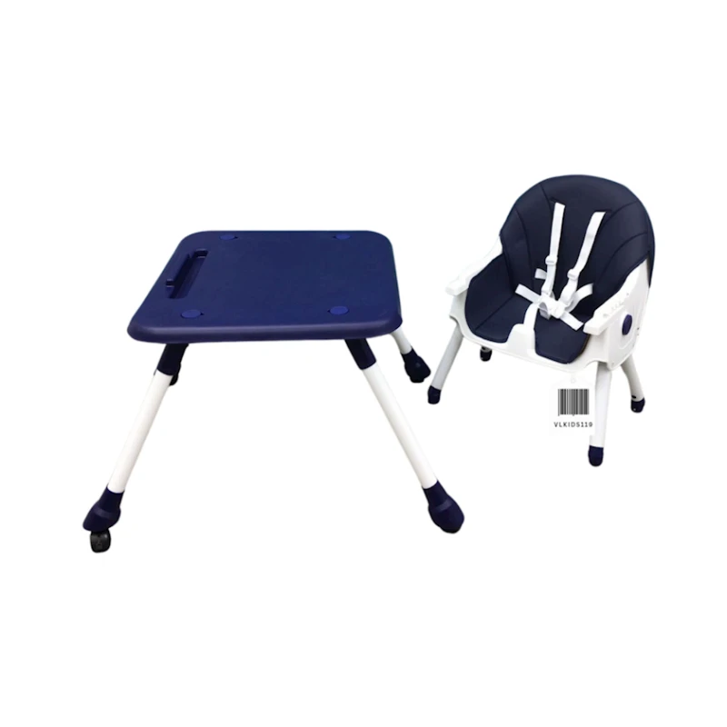 Стульчик для кормления VL-KIDS-119, 3+ мес, синий Стульчик для кормления VL-KIDS-119, 3+ мес, синий