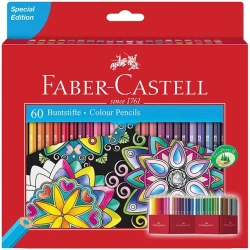 Набор цветных карандашей Faber-Castell 111260 Classic Color, дерево, 60 шт