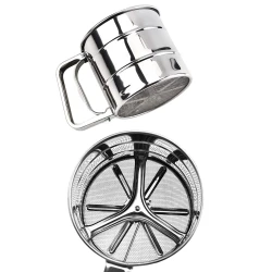 Кружка-сито NH-AAVZ, 10x10 см, нержавеющая сталь, серебристая Кружка-сито NH-AAVZ, 10x10 см, нержавеющая сталь, серебристая