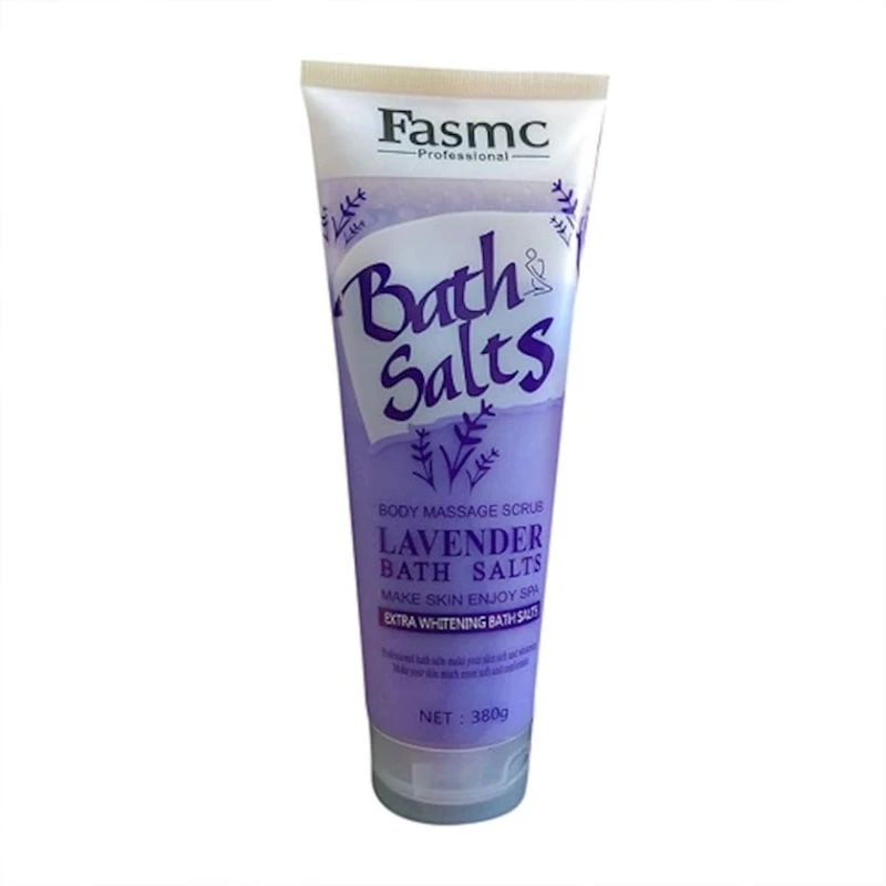 Соль для ванны FASMC Bath Salts Lavender Body Massage Scrub 380 г