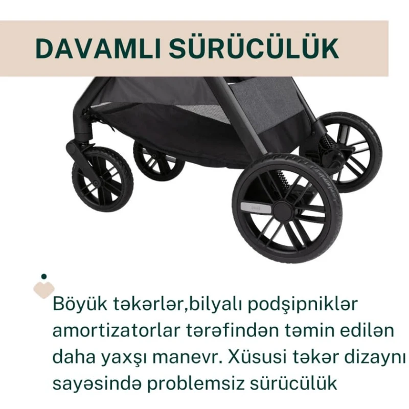 Детская коляска Chicco Bellagio Black Satin, qara, 106x82x55 см, 0+ месяцев